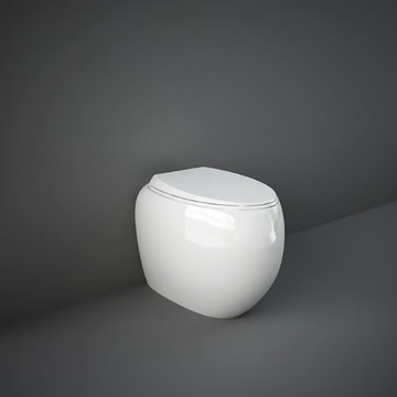 RAK-CLOUD - Floor mounted ceramic toilet by RAK Ceramics - view 3